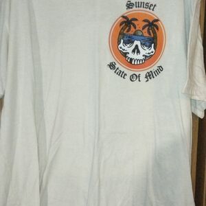 RGSTR Cream (Sunset State of Mind) Tshirt - XXL